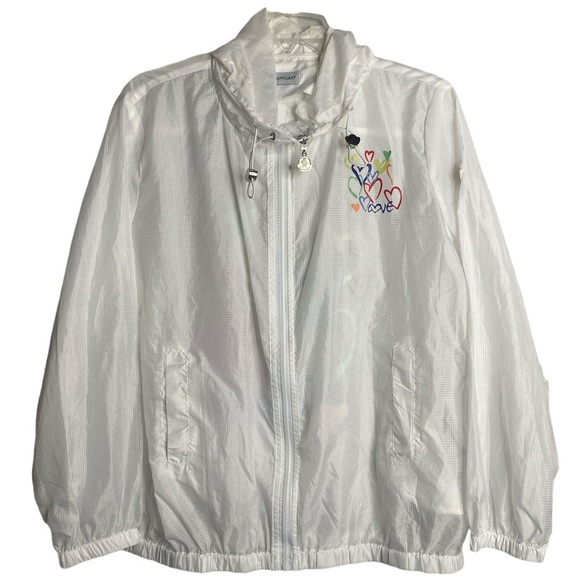 Moncler Light Weight Zip Front‎ Jacket with Hood - Picture 1 of 11